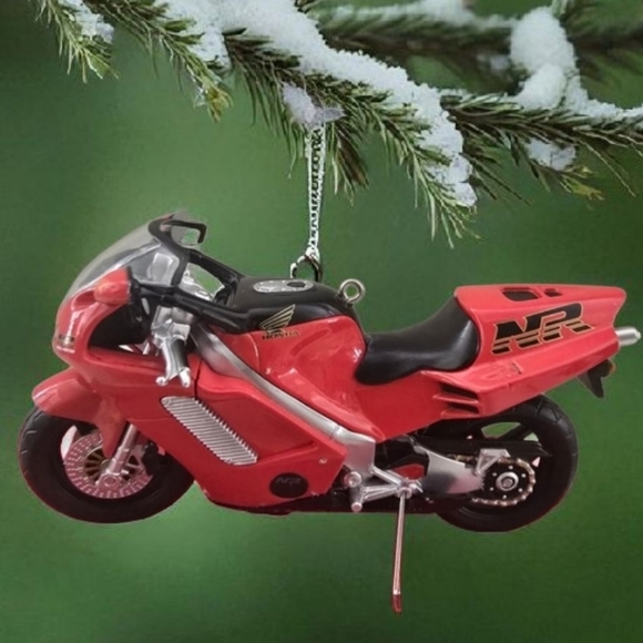 Hallmark 2019 Keepsake Ornament Honda Motorcycles 1992 NR750 - Picture 1 of 8